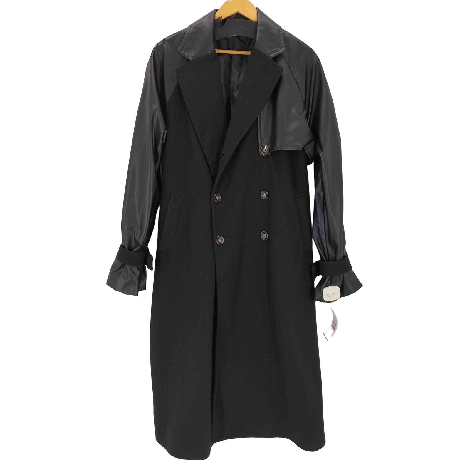 即完　エルノロゼット　ellno loset 切り替え　トレンチ　コート　希少 即完 エルノロゼット ellno loset 切り替え トレンチ コート 希少