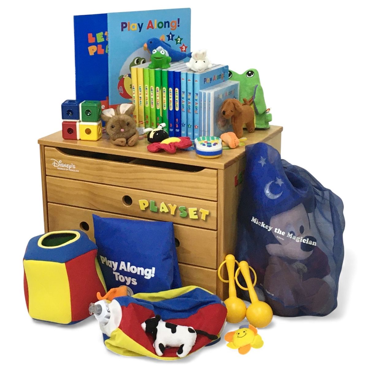 ワールドファミリー DWE ディズニー ワールドオブイングリッシュ レッツプレイ プレイアロング 2017年頃