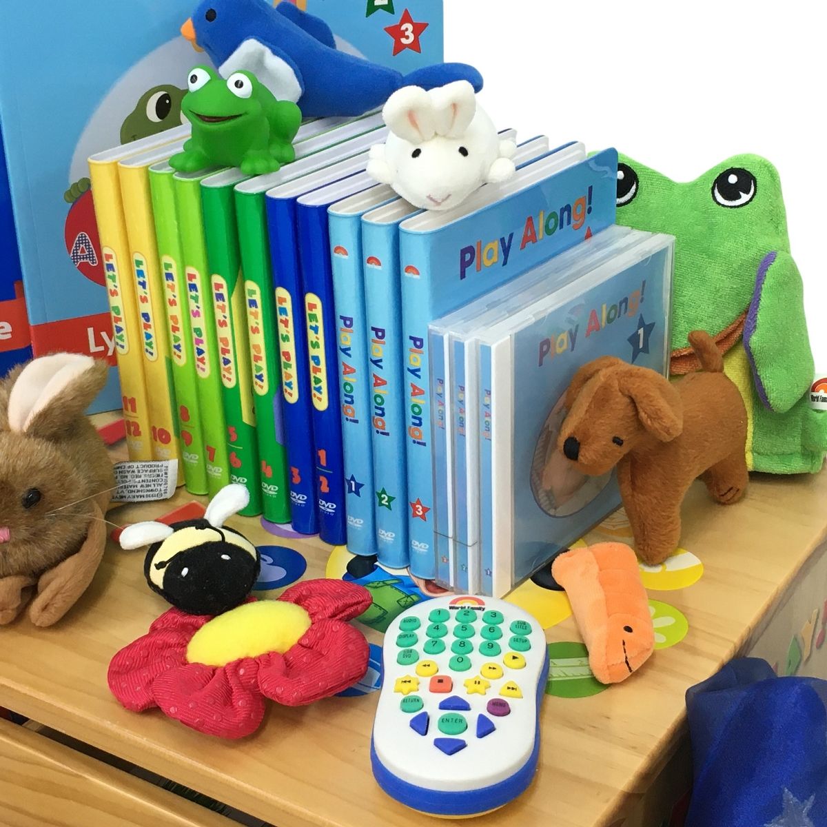 ワールドファミリー DWE ディズニー ワールドオブイングリッシュ レッツプレイ プレイアロング 2017年頃