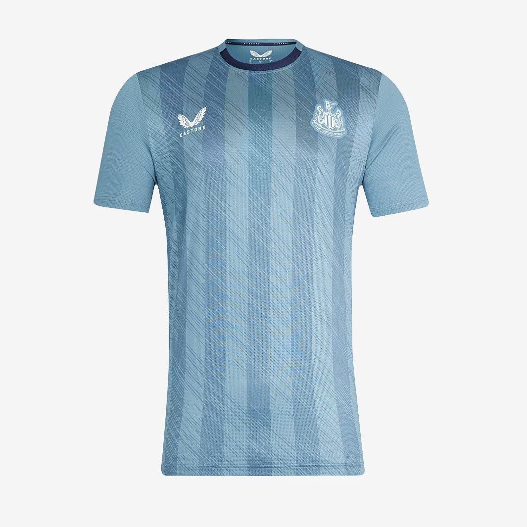 カストーレ ニューカッスル 2025 2025 プレイヤーズ 半袖 トレーニング トップ サッカー 青 ブルー 公式モデル 日本未発売