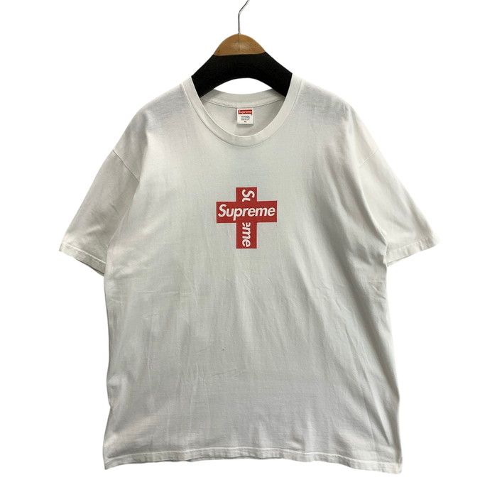 品 Supreme シュプリーム CROSS BOX LOGO TEE 半袖Tシャツ ブランド 古着 149-251108-gm-19-fuz