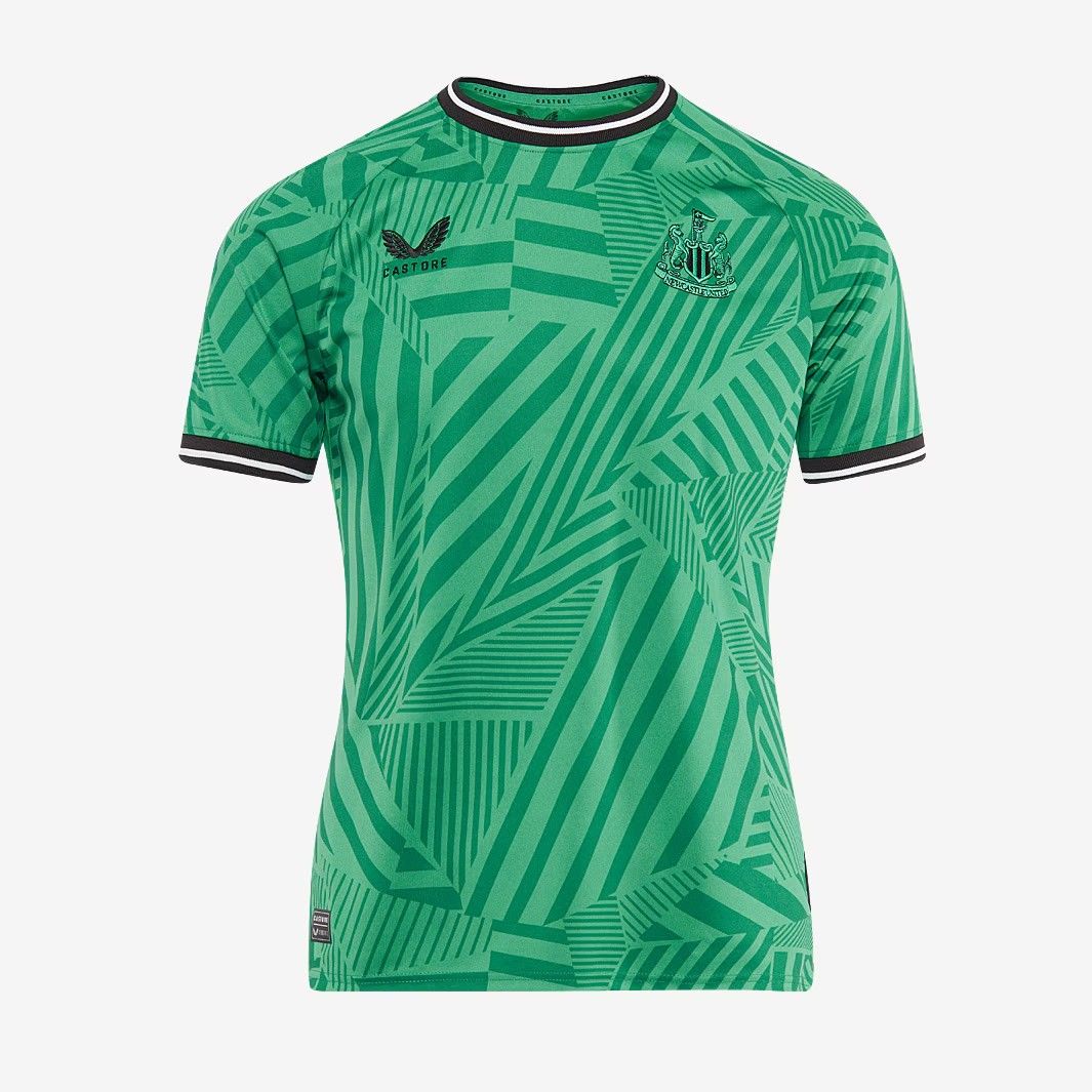 カストーレ ニューカッスル 2025 2025 アウェイ シャツ サッカー 緑 グリーン 黒 ブラック 公式モデル 日本未発売