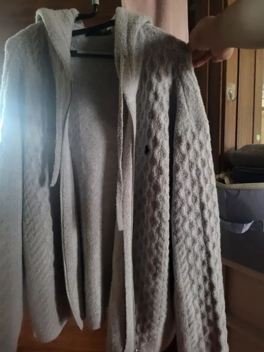 ポロ ラルフローレン フード カーディガン L