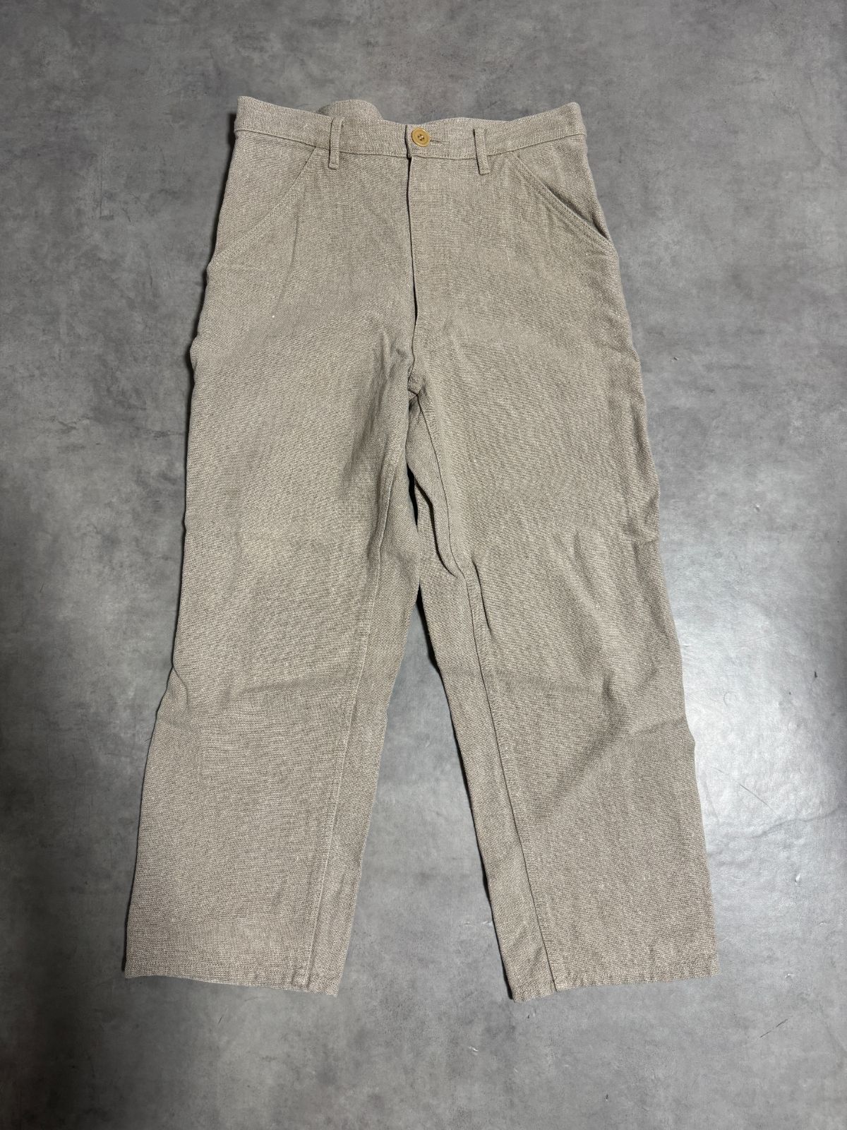 COMME des GARCONS HOMME PLUS EVERGREEN リネンパンツ k