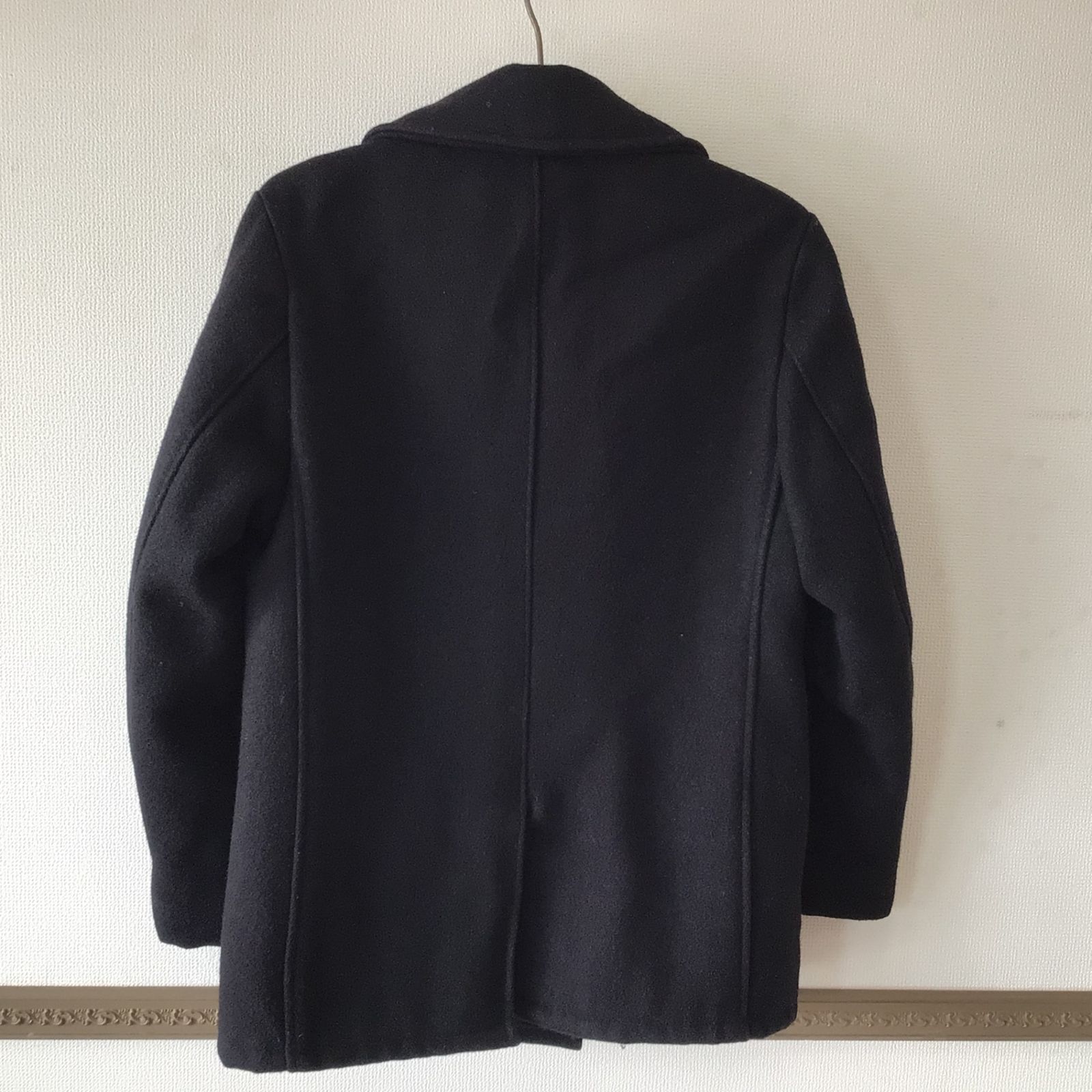 11151 SCHOTT ショット 80〜90年代 U.S.740N PEA JACKET ピーコート ブラック 38 メンズ ヴィンテージ