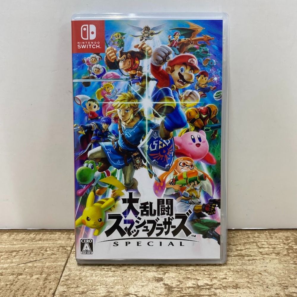 Nintendo Switch 本体 + スマブラSPソフト 08w13954 Switchソフト 大乱闘スマッシュブラザーズSPECIAL スマブラSP
