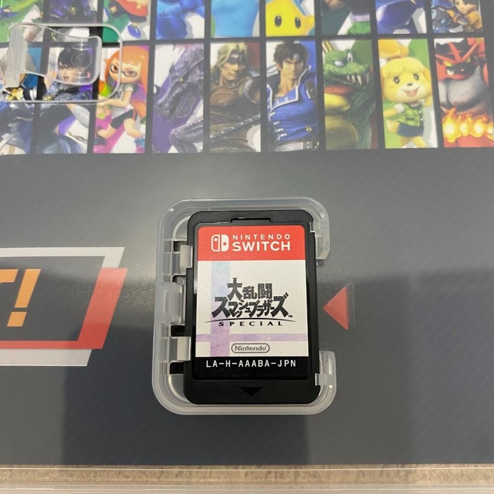 Nintendo Switch 本体 + スマブラSPソフト 08w13954 Switchソフト 大乱闘スマッシュブラザーズSPECIAL スマブラSP
