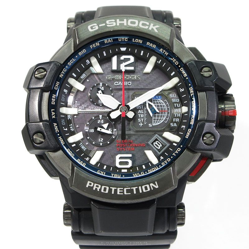 三重本店 CASIO カシオ 腕時計 GPW-1000-1AJF G-SHOCK SKY COCKPIT スカイコックピット GPSハイブリッド電波ソーラー 多針アナログ表示 タフソーラー電波時計 ブラック×グレー系など 131