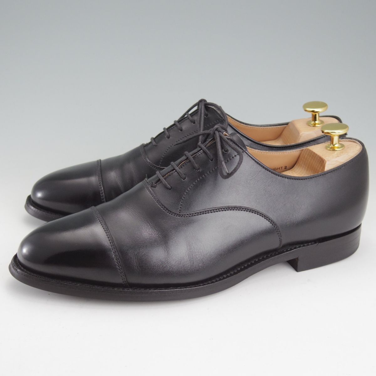 クロケット-ジョーンズ 7E 定価 132 000- CONNAUGHT2 コノート2 CITYソール ストレートチップ 379ラスト Crockett-Jones o070