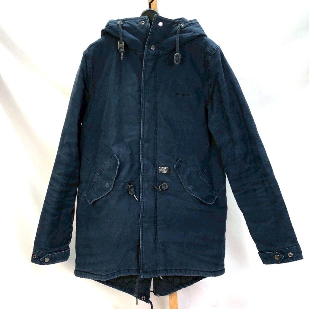 01w-5622 カーハート Carhartt クラッシュ パーカー ジャケット サイズM ネイビー メンズ アウター 品
