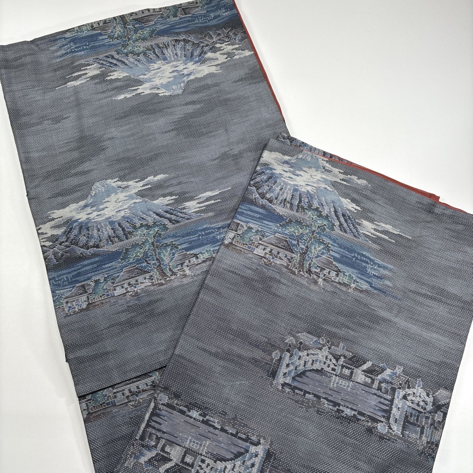 大島紬 7枚 正絹 着物まとめ売り 同梱購入歓迎 リメイク用 着付け練習