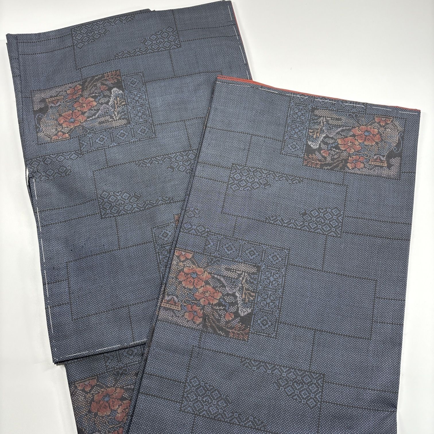 大島紬 7枚 正絹 着物まとめ売り 同梱購入歓迎 リメイク用 着付け練習