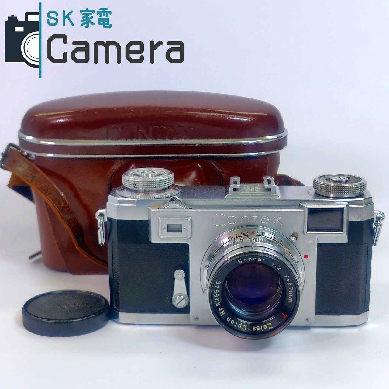 CONTAX IIa Zeiss Ikon ジャンク ケース付き