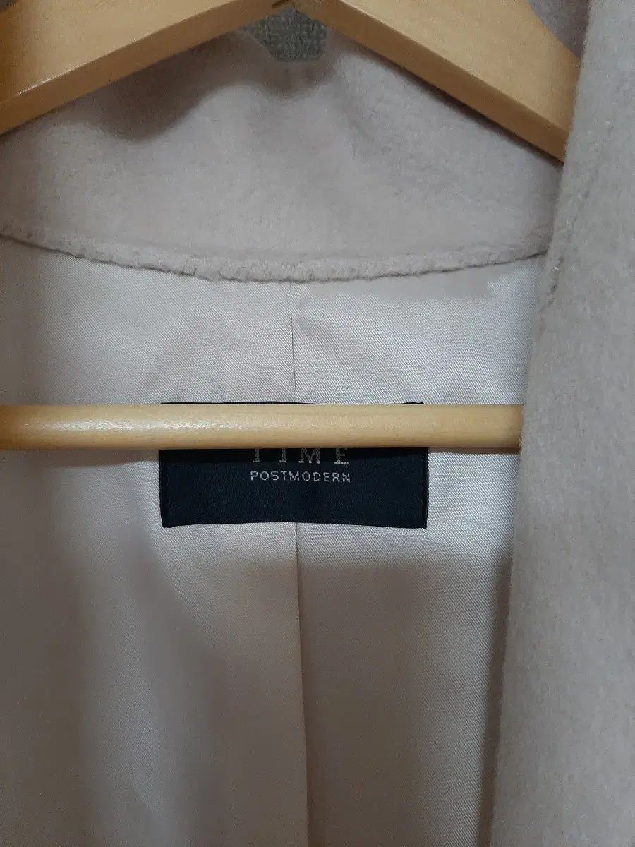 TIME ウールカシミア ベルト付き ロングコート