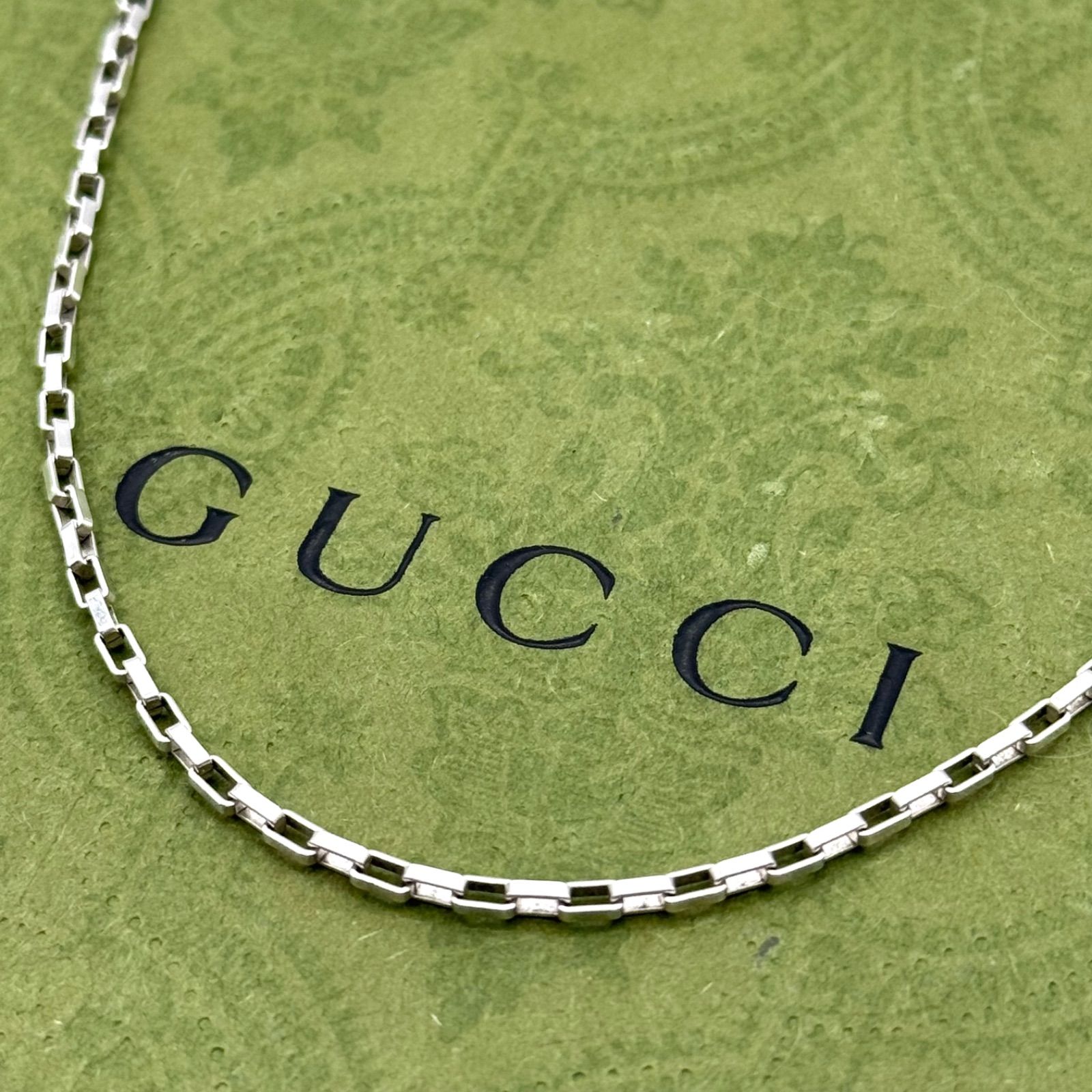 GUCCI ベネチアンチェーン 50cm チェーンのみ ネックレス 1113a13