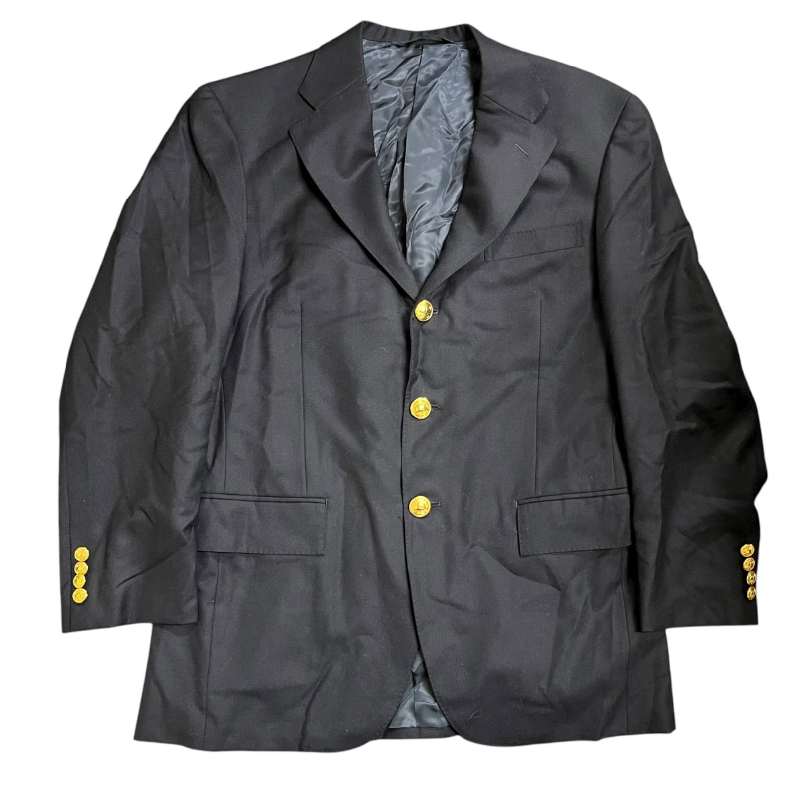 Polo by Ralph Lauren テーラードジャケット ブレザー メンズ ジャケット 金ボタン ポロ ラルフローレン ブルゾン ビンテージ
