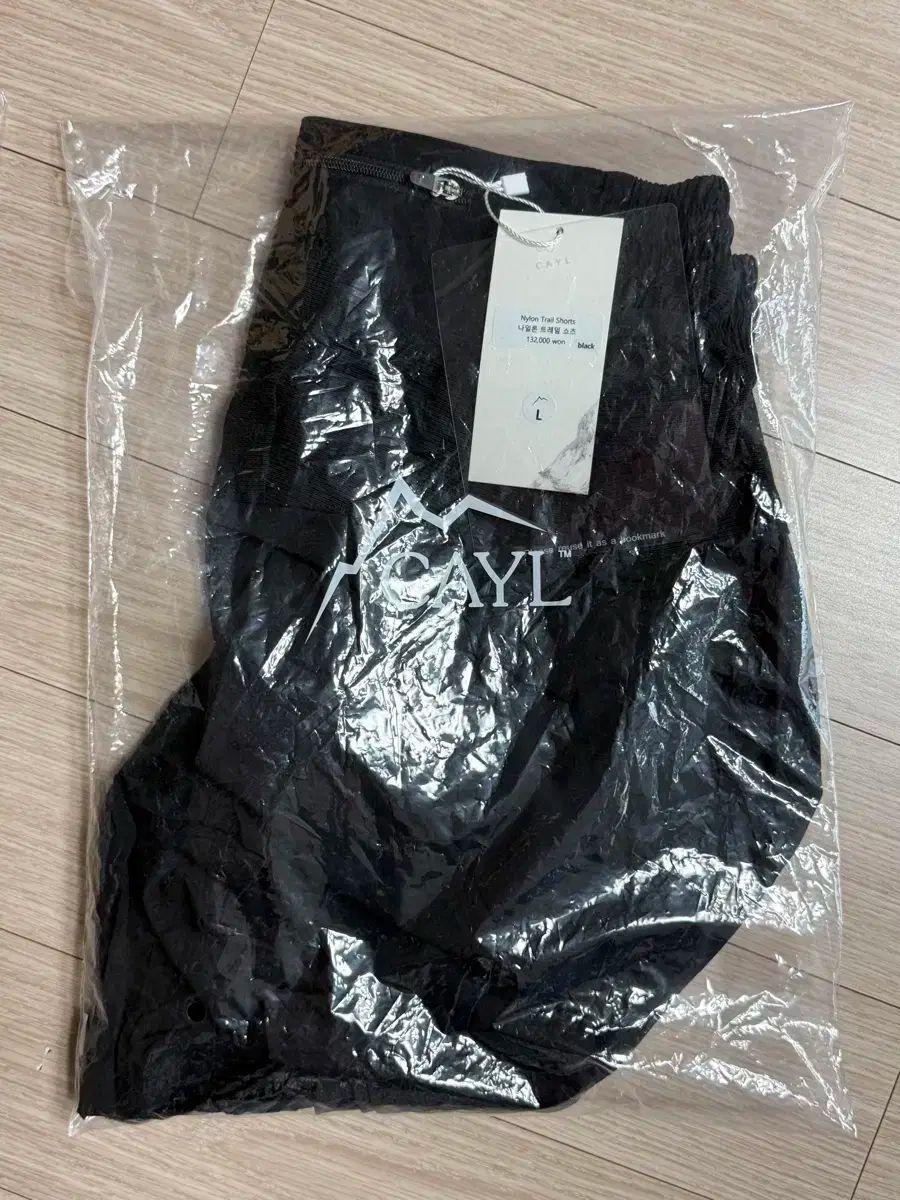 CAYL ケイル ナイロン トレイル ショーツ L ブラック