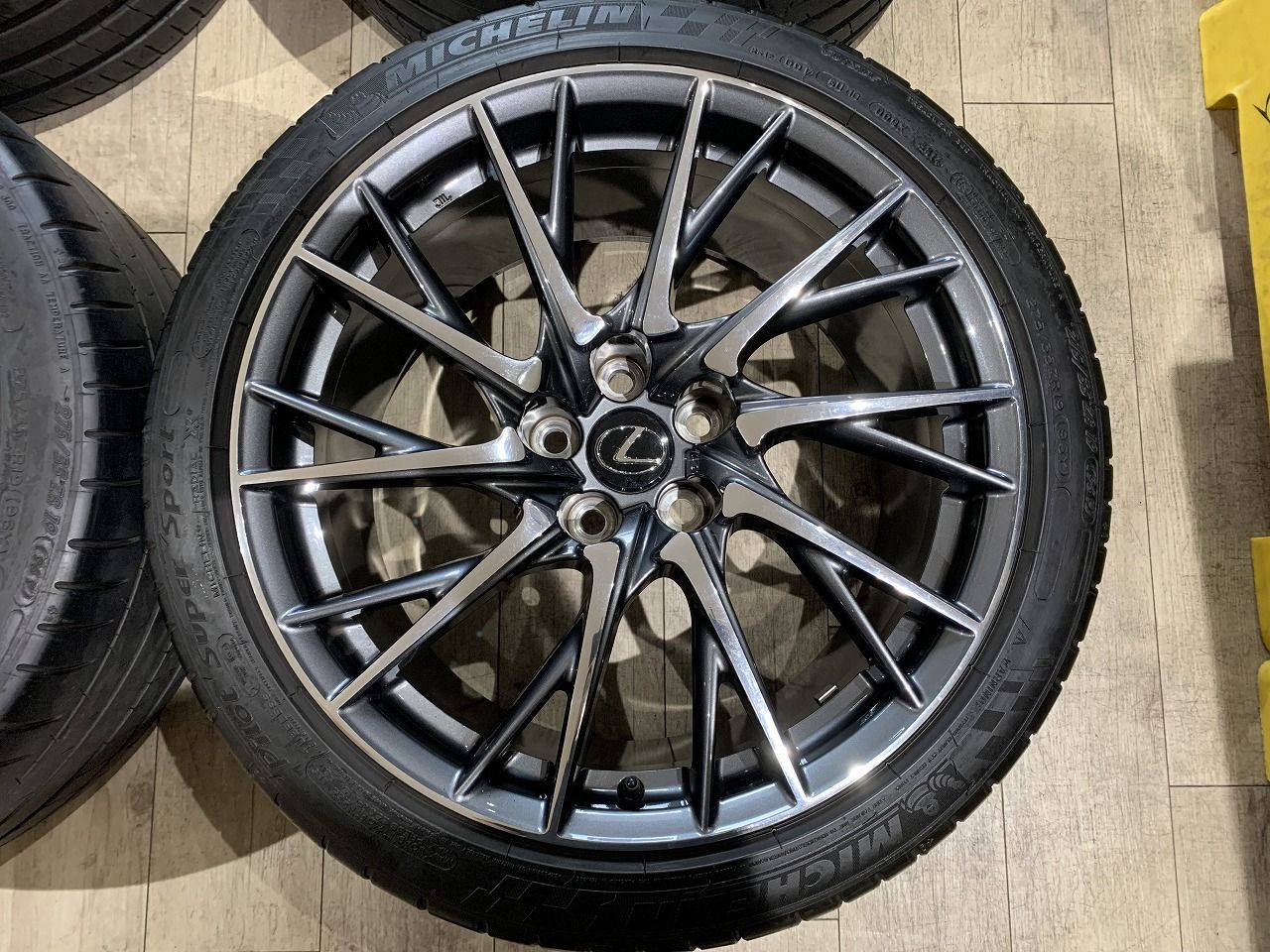  2510051 レクサス RC F BBS ホイール 19インチ 9 J 50 10 41 PCD 114 3 5 H Pilot Super Sport 255 35 R 19 275 2014年 19インチ タイヤ ホイールセット