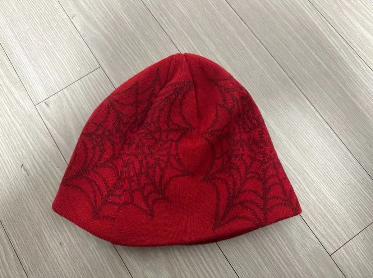 ウィークエンダーズ WKNDRS クモの巣 プリント ウールビーニー