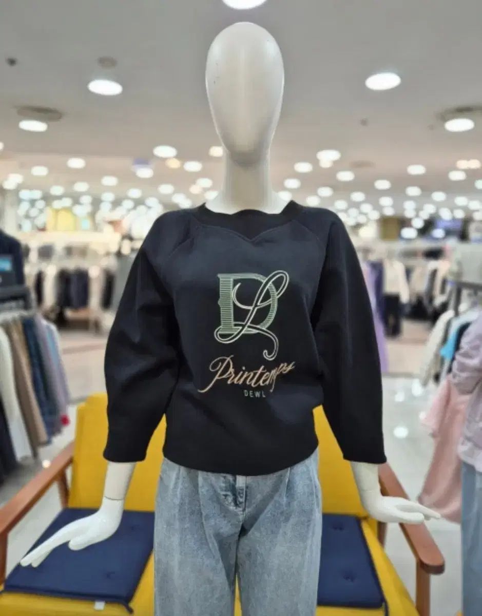 DEWL ツーウェイ かわいい ローグ プリントTシャツ 55