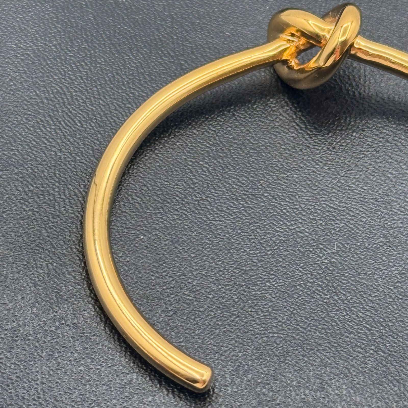 CELINE ノット エクストラシン C1 ブレスレット ゴールド 112521