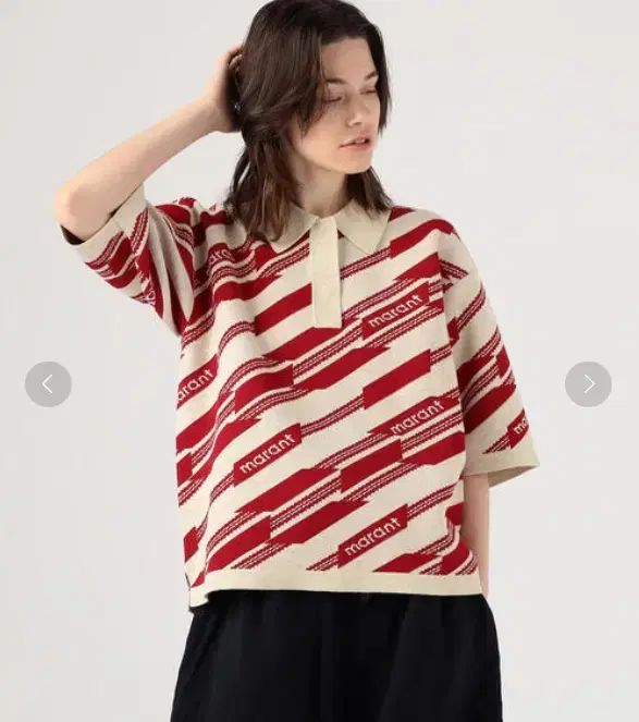 イザベルマラン ウール混 ルーズフィット ニット 36 55