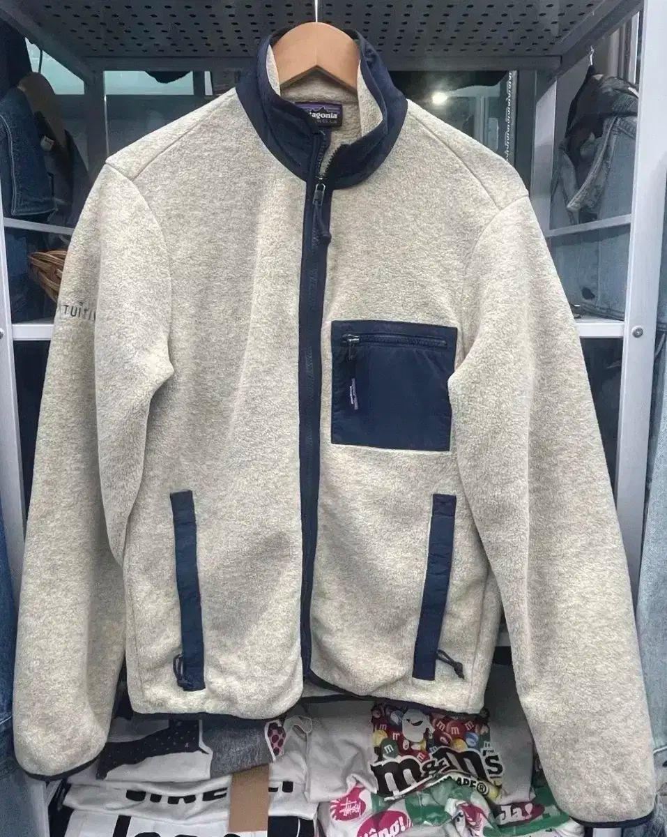パタゴニア シンチラ フリース ジャケット アイボリー