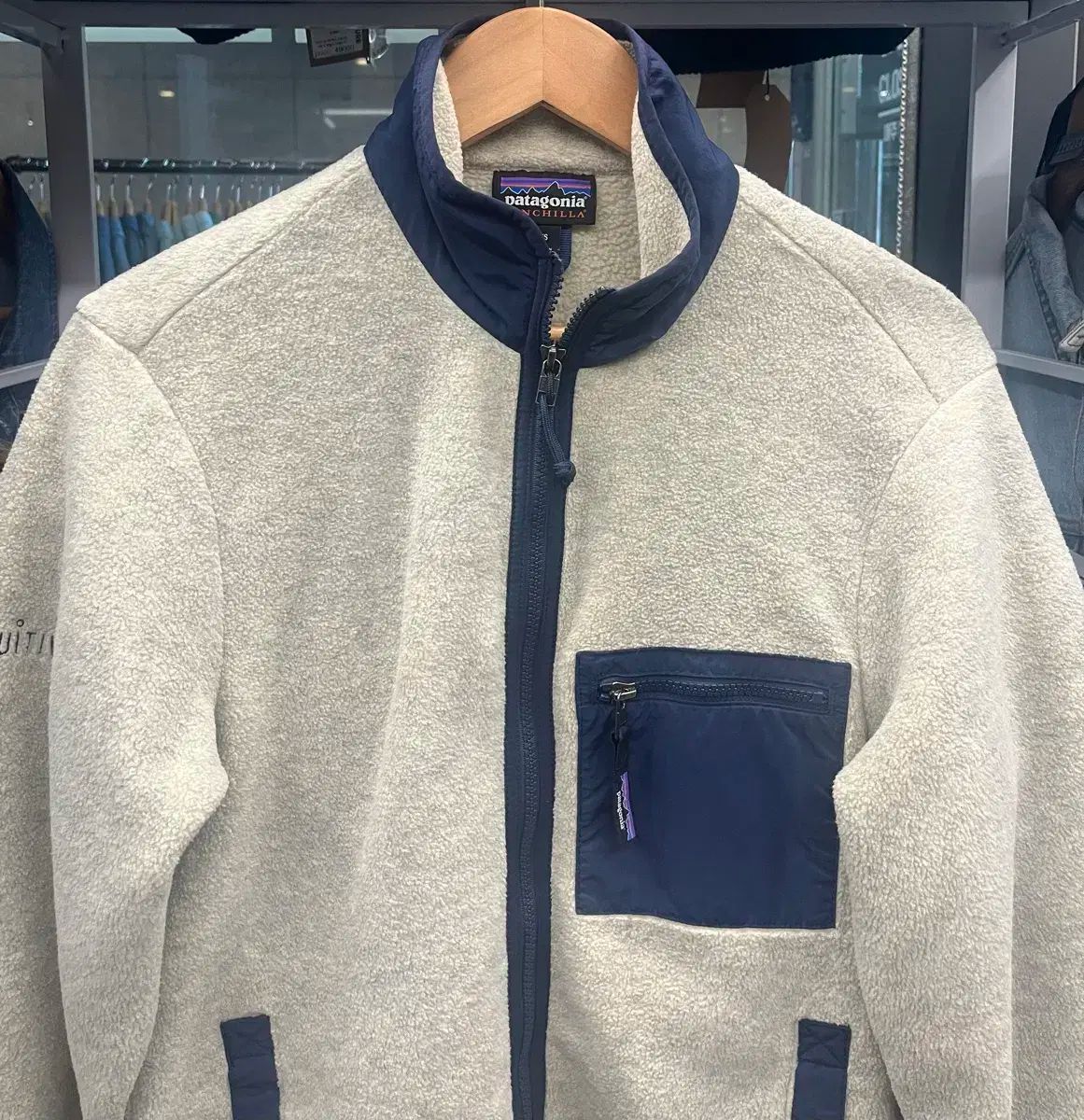 パタゴニア シンチラ フリース ジャケット アイボリー