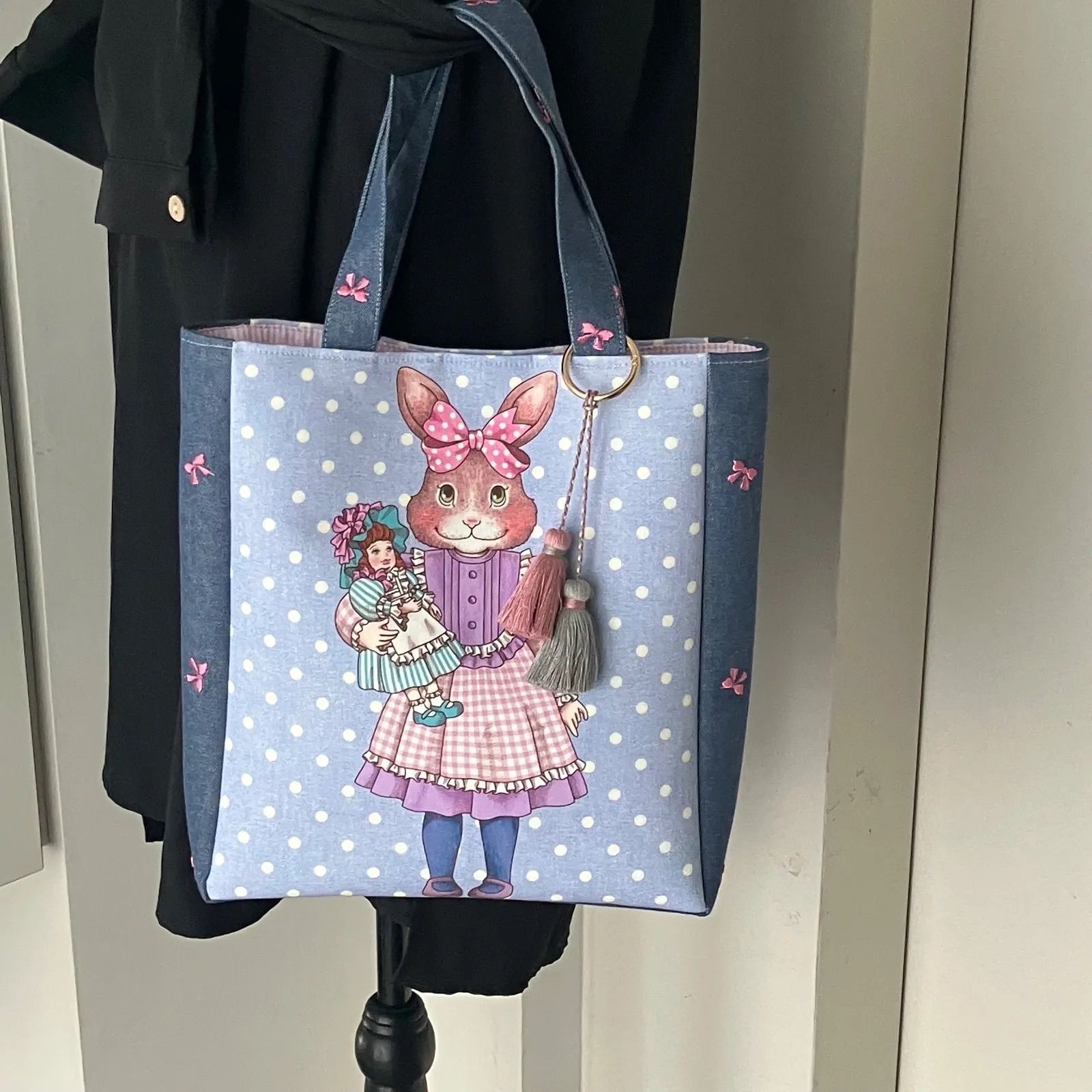ジョリーフルール ハンドメイド 大 | ボストンバッグ LE
