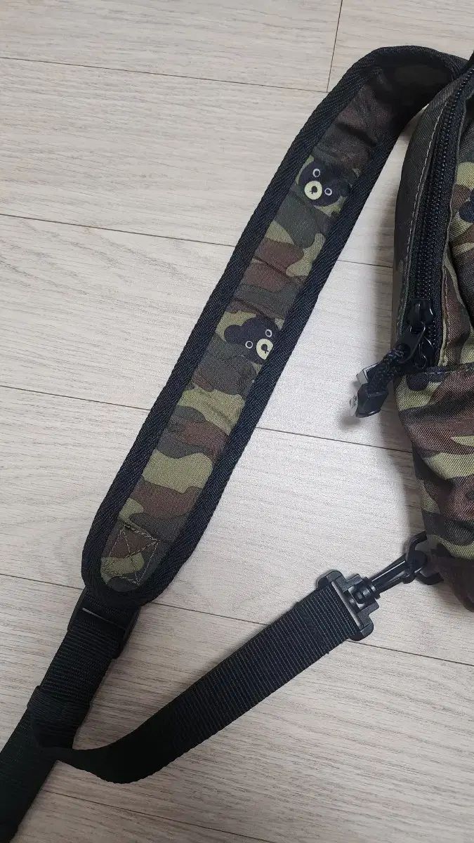 ダブルB DOUBLE B カモフラージュ ヒップバッグ