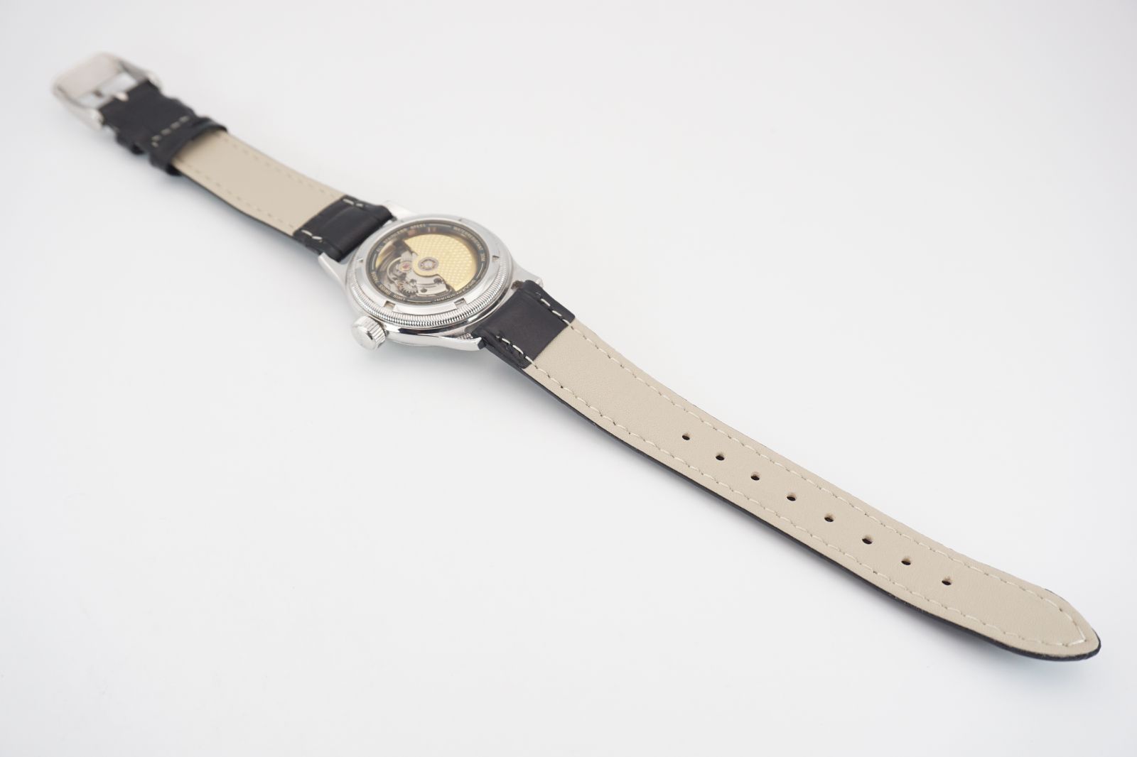 シルバー文字盤 ユニセックスウォッチ