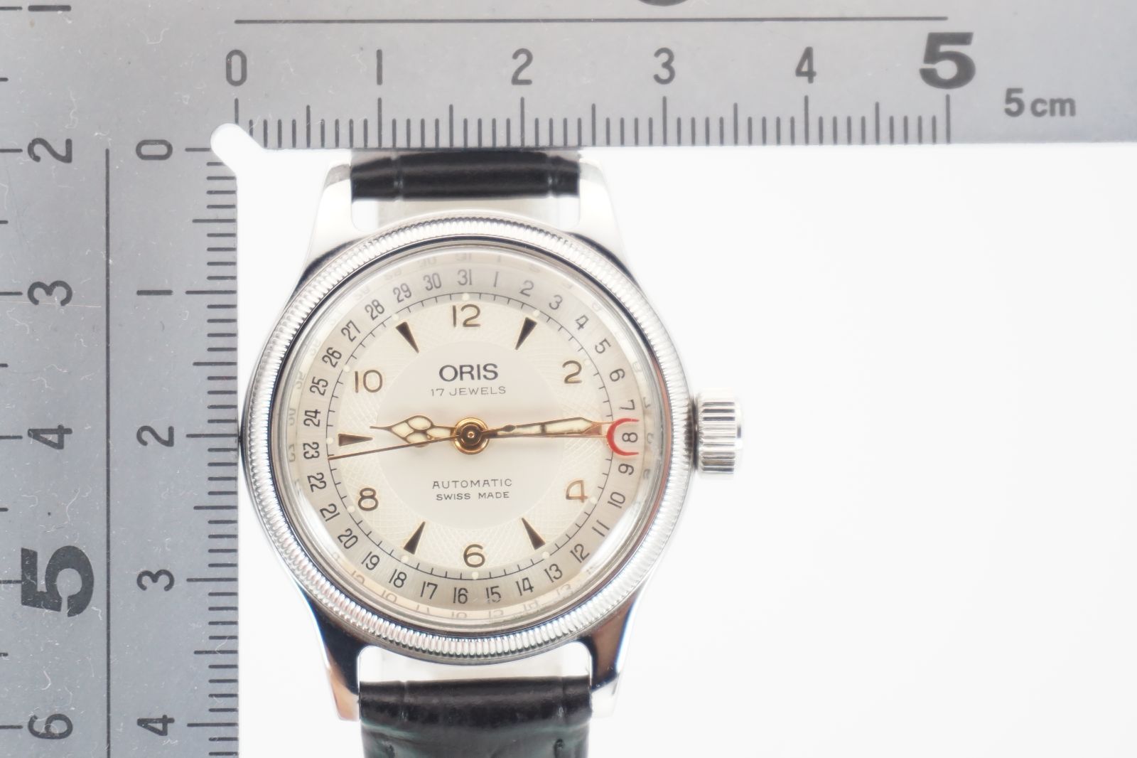 自動巻き シルバー文字盤