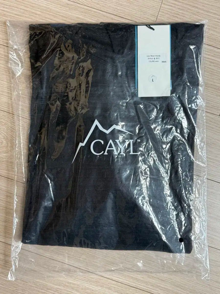 CAYL イヴ スヨン ウール WHO フーディー L ブラック