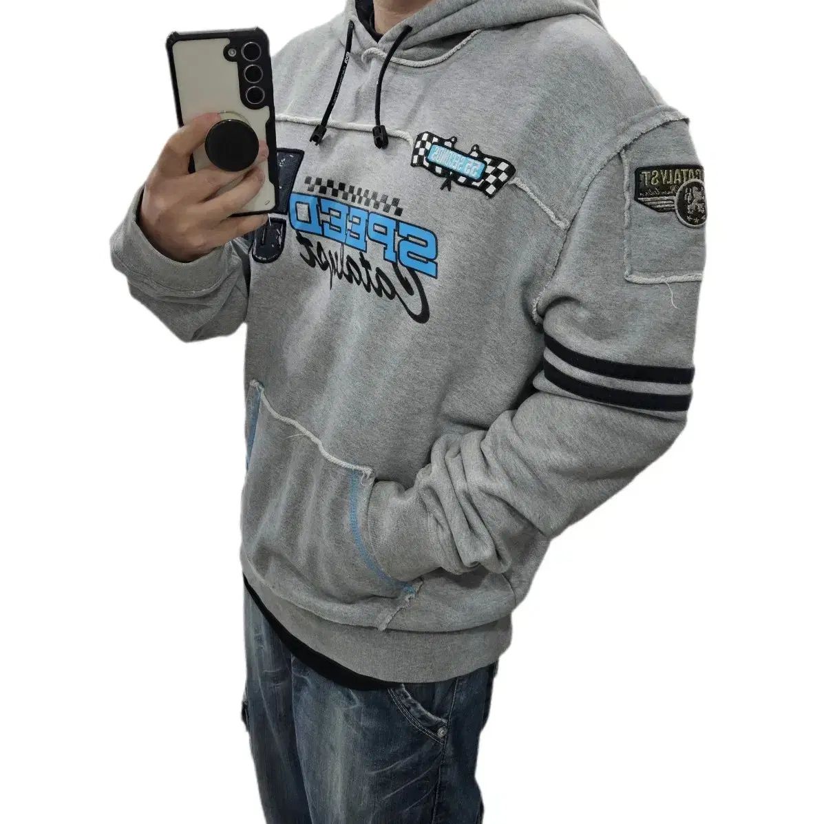 EXR ヴィンテージ カッティング レーシング WHO Tシャツ XL 105