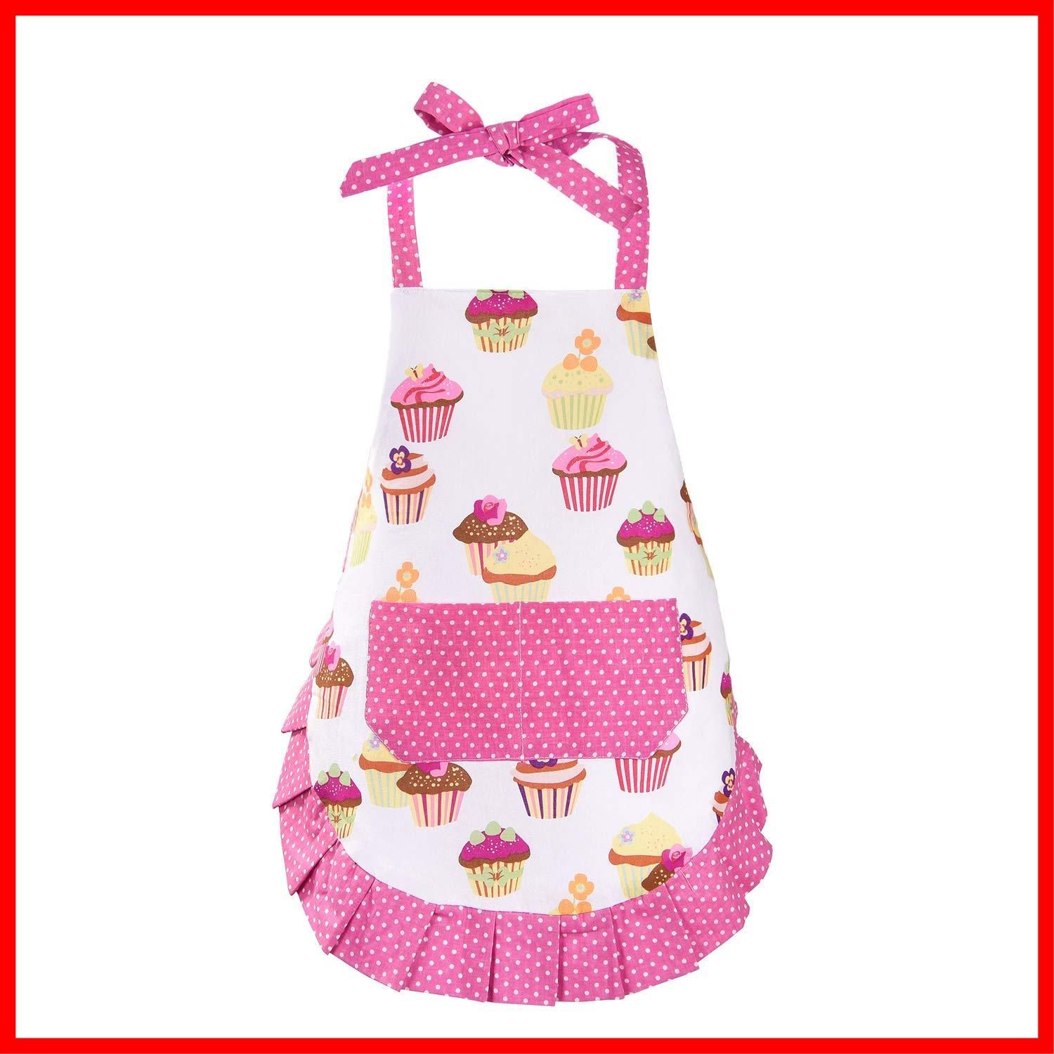 在庫 楽チン着脱 ベーキング 綿100％ 調理実習 ポケット付き 絵画 首掛け 調整 陶芸 キッズエプロン 幼児用 保育園 低学年用 90 女の子 100 子供 110 エプロン 120 Pknoclan