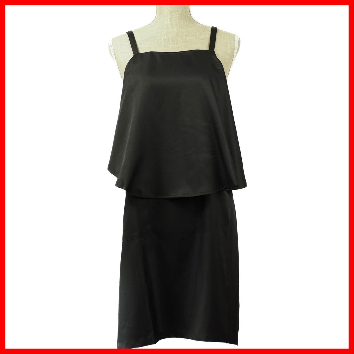 商品 フレンズヒル ショートエプロン フィコ ブラック ES-636-20 switch ポリエステル