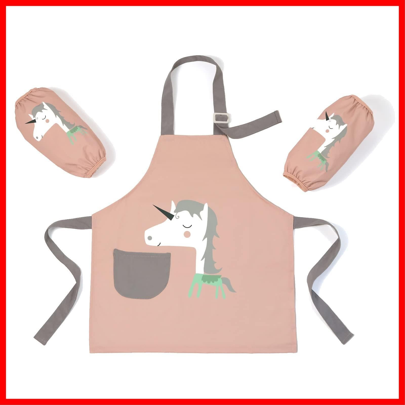 Mani Farmer 男の子女の子子供エプロン 子供趣味料理人絵画園芸焙煎ポリエステルエプロン