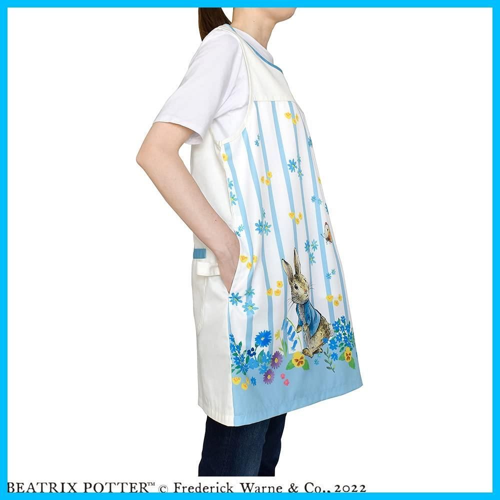 ピーターラビット エプロン ストライプ ブルー ST-IP 0002