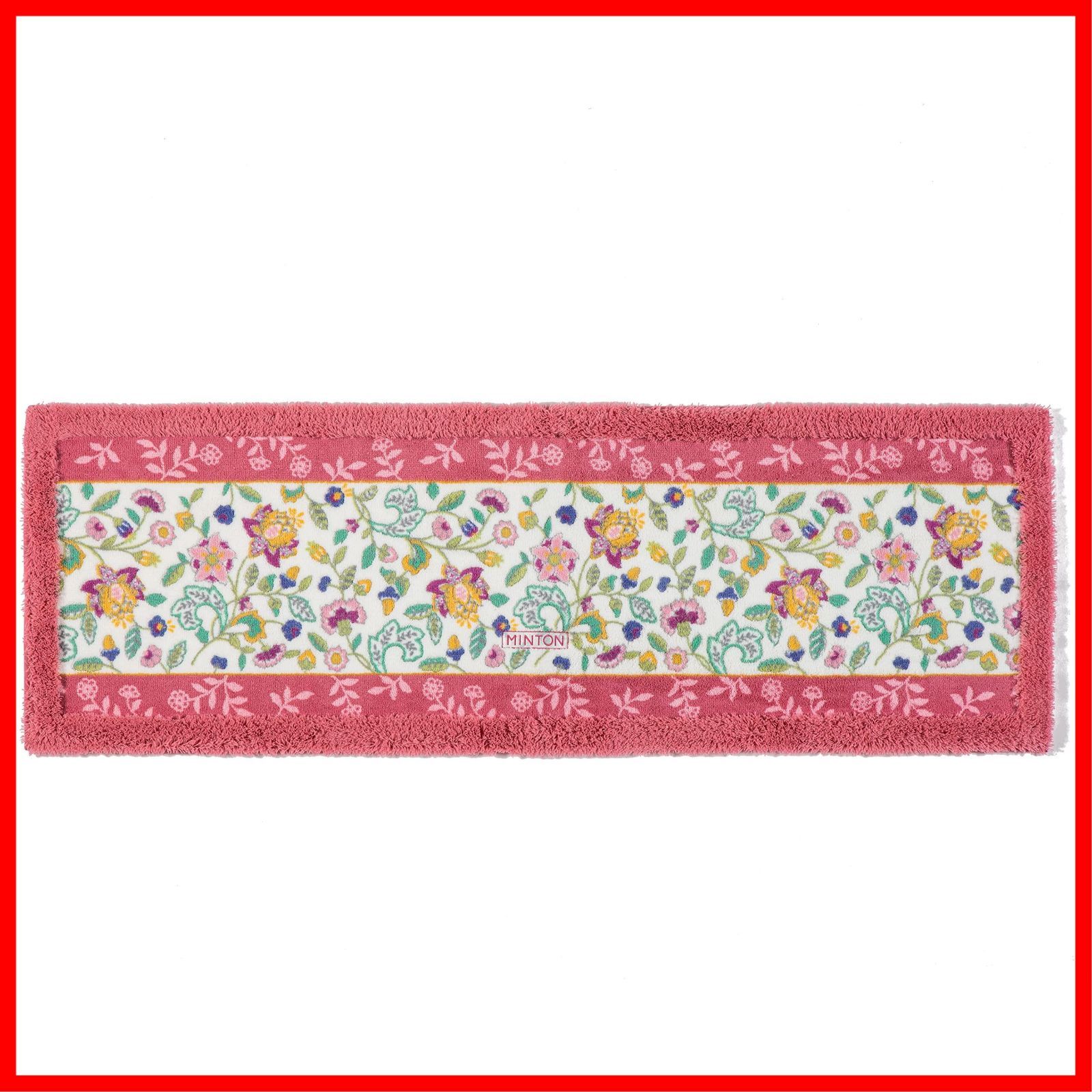 ミントン MINTON キッチンマット リーガルハドンホールIIローズ 50X150cm 川島織物セルコン FT1590 洗える