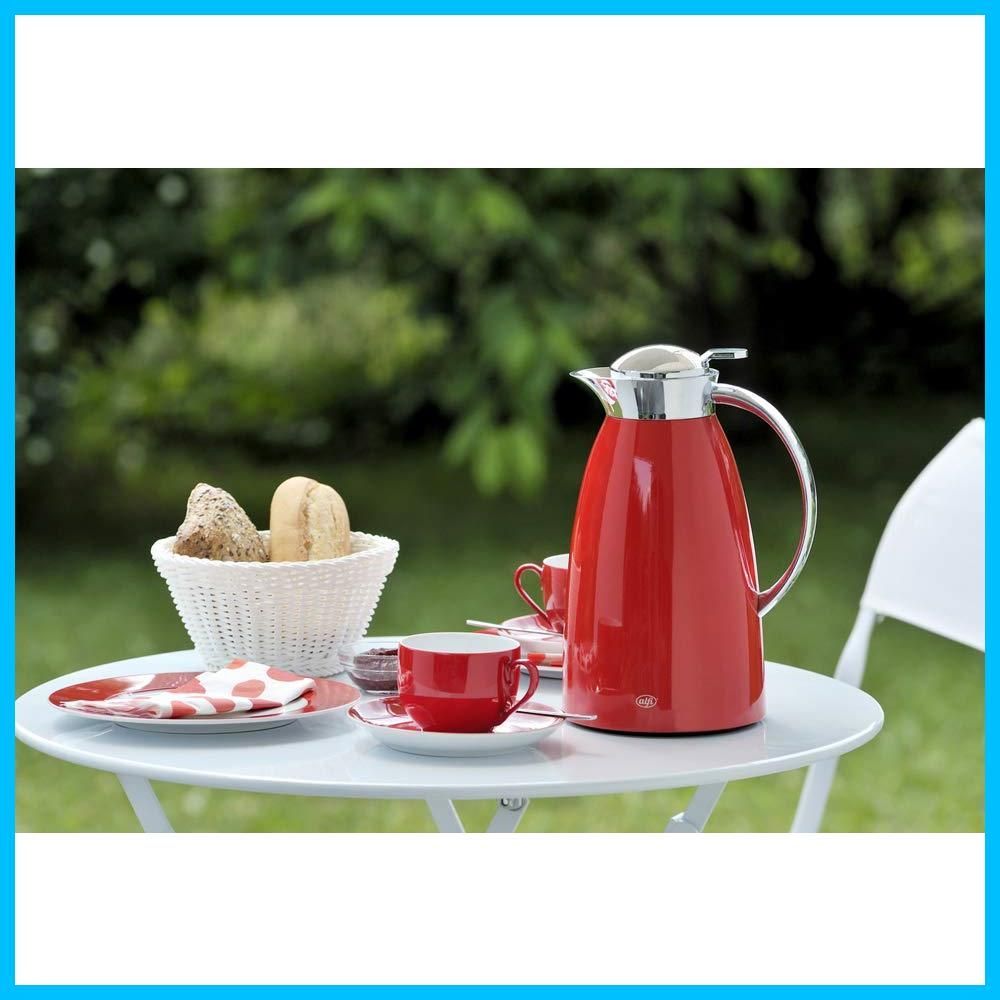 Gusto グスト ステンレス製卓上用ポット 1.0L アルフィ イタリアンレッド AFTF-1000S alfi ITR