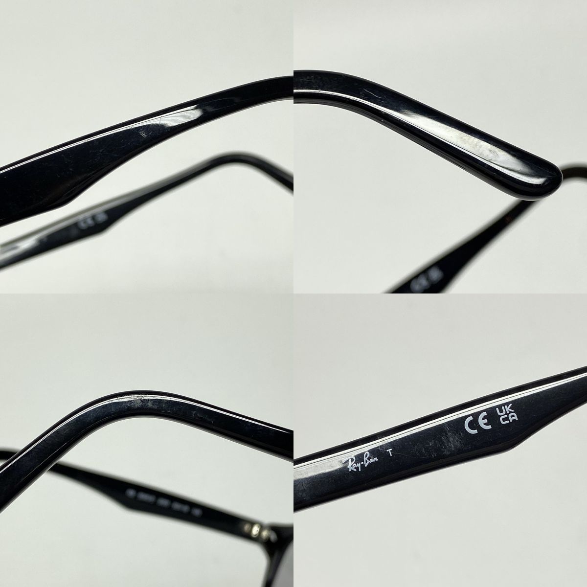 Ray-Ban レイバン RB5345-D 2000 サングラス ブラック 本体のみ ※中古 