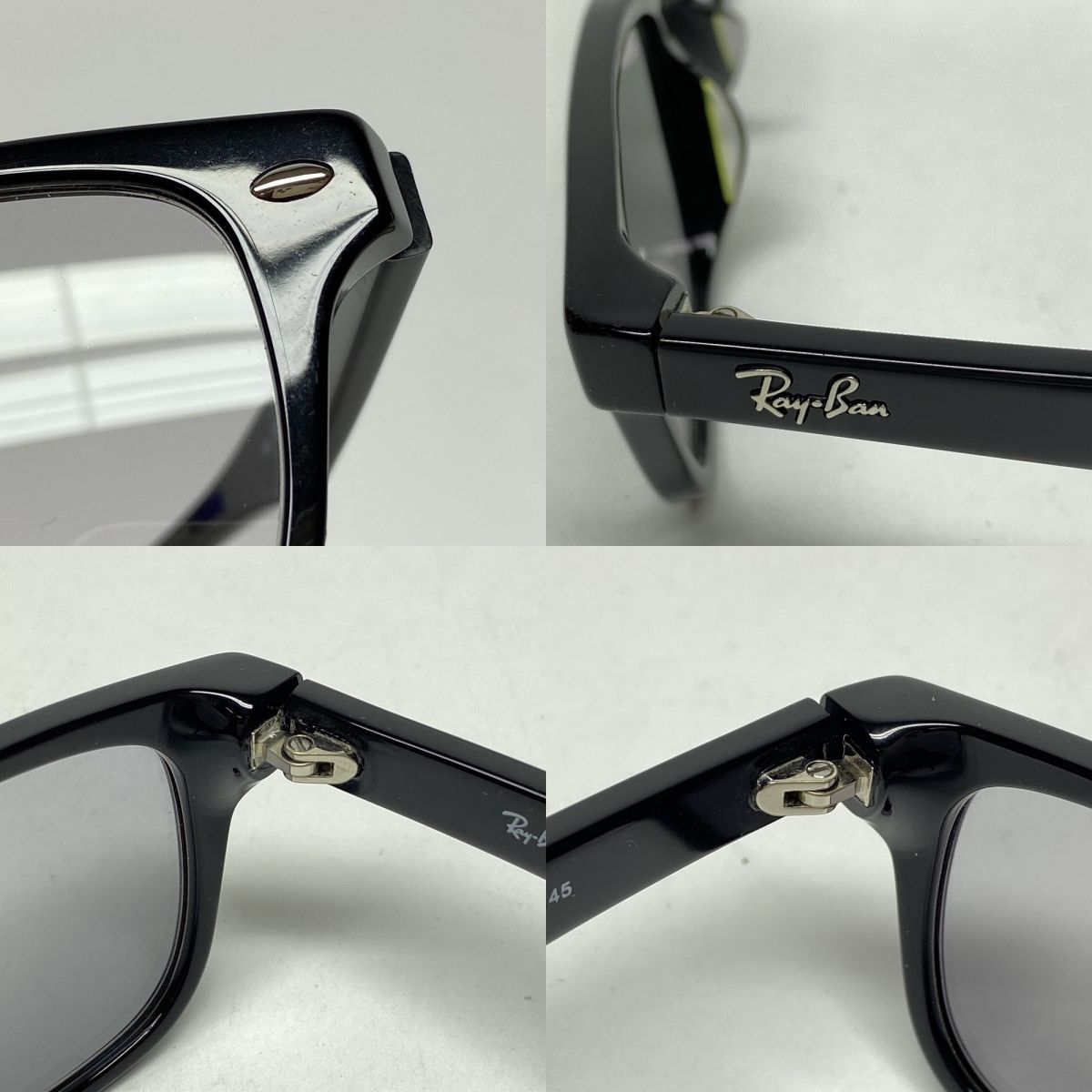 Ray-Ban レイバン RB5345-D 2000 サングラス ブラック 本体のみ ※中古 