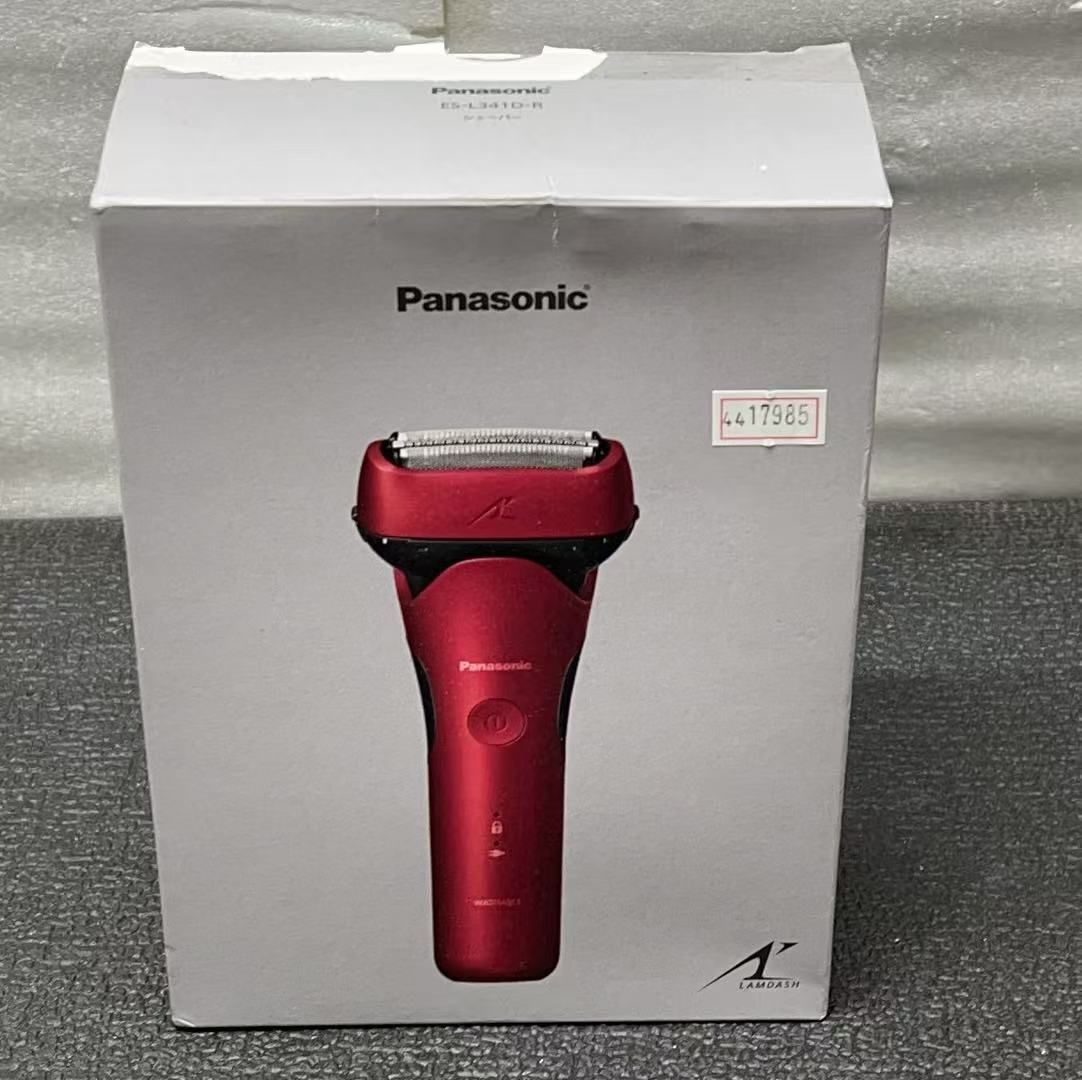 パナソニック メンズ シェーバー ラムダッシュ 3枚刃 ES-L341D-R 4417985 B0FKGJNZML