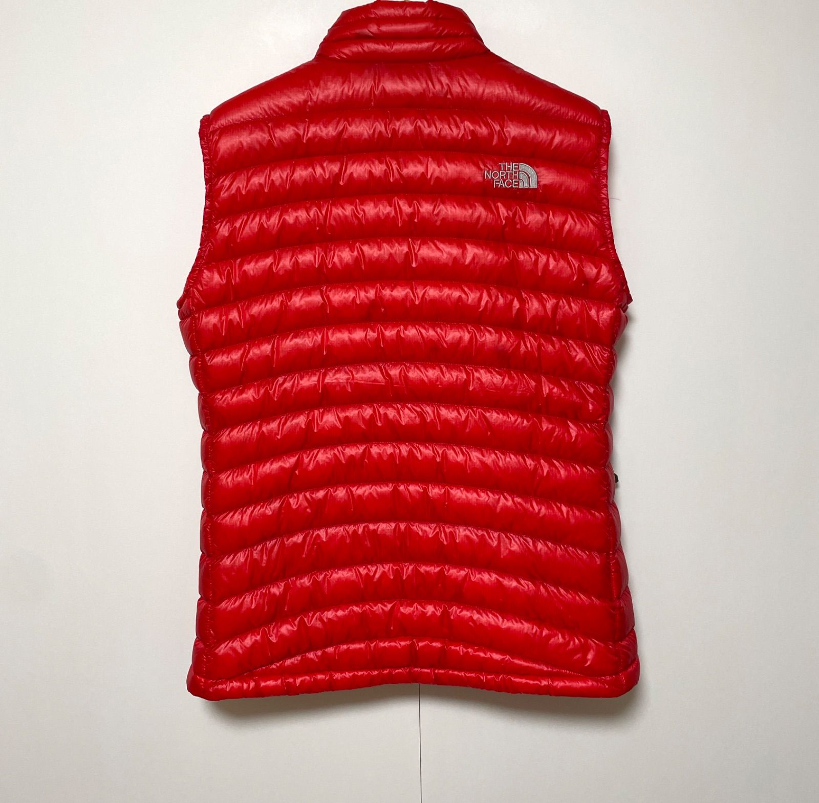 THE NORTH FACE ザノースフェイス XLレッド ダウンベスト