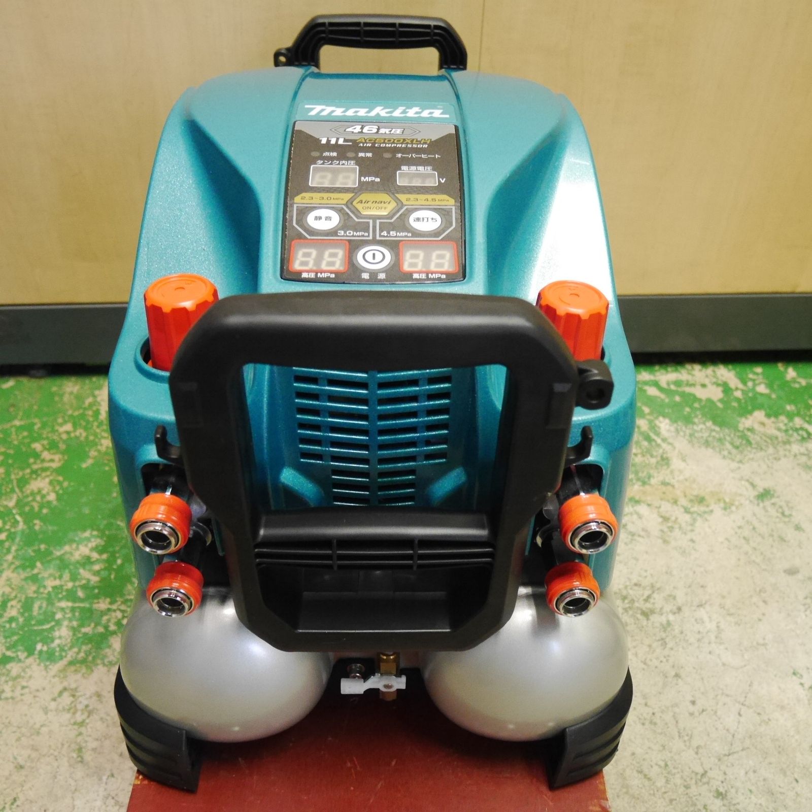 マキタ エア コンプレッサー AC500XLH 46気圧 11L エアー ツール 工具 makita 50-60Hz