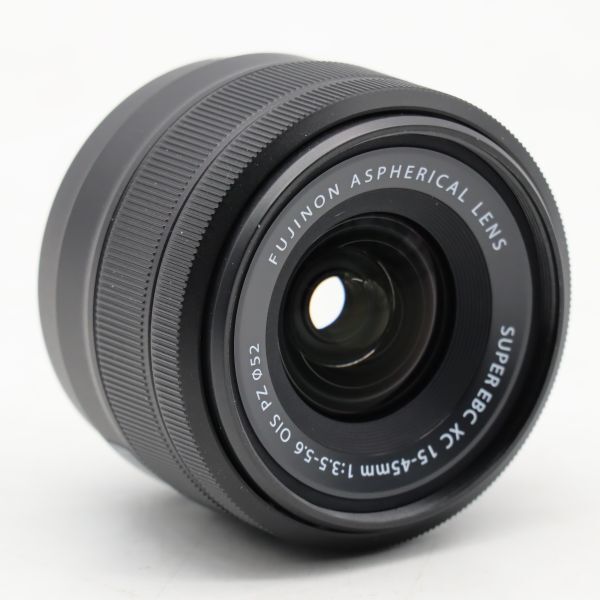 富士フイルム FUJIFILM X 交換レンズ フジノン ズーム 標準 コンパクト XC15-45mm ブラック F XC15-45MMF3.5-5.6OIS PZ B