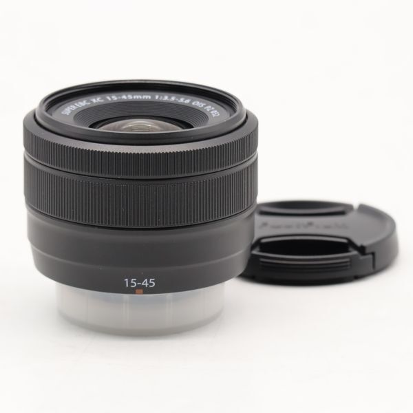 富士フイルム FUJIFILM X 交換レンズ フジノン ズーム 標準 コンパクト XC15-45mm ブラック F XC15-45MMF3.5-5.6OIS PZ B