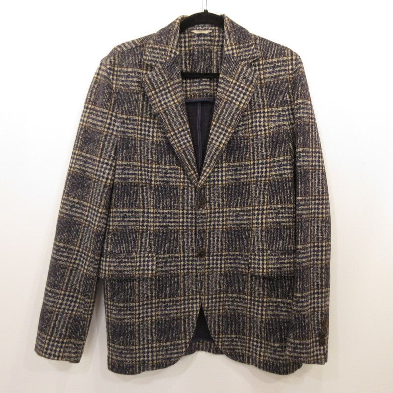 姫路東店 CIRCOLO1901 チルコロ テーラードジャケット グレンチェック ジャージー ジャケット 7CU159211 サイズ 50 94