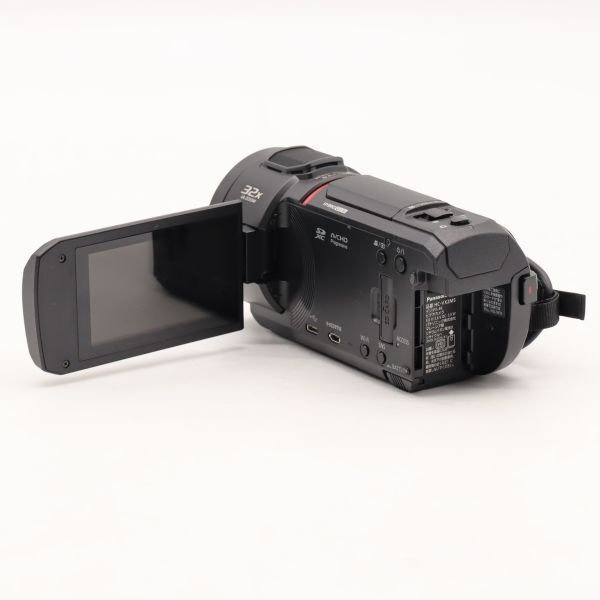  パナソニック Panasonic 4 K デジタルビデオカメラ 内蔵メモリー64 GB 5軸ハイブリッド手振れ補正 光学24倍ズーム ブラック HC VX 2 MS ビデオカメラ本体 ビデオカメラ
