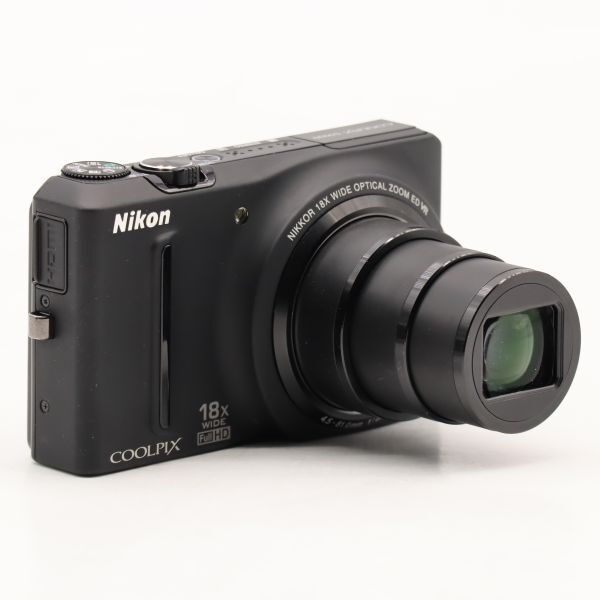 NikonデジタルカメラCOOLPIX S9100 ノーブルブラック S9100BK